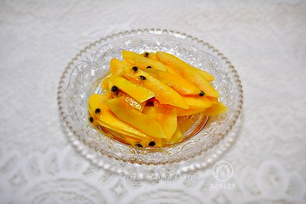 【食譜】涼拌百香果青木瓜│酸甜開胃又養生的簡易料理