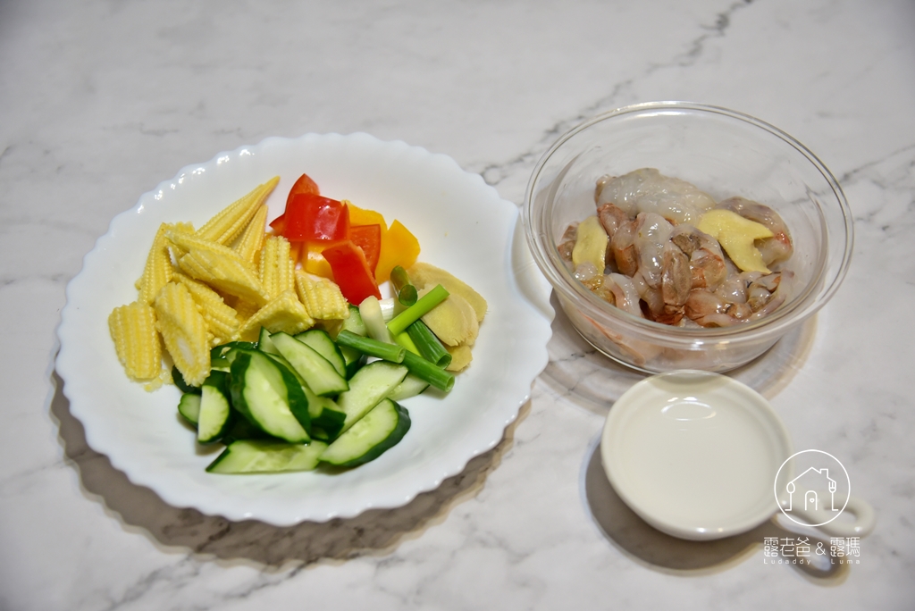 【食譜】時蔬炒蝦仁｜色澤繽紛、美味營養的蝦料理